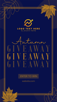 Cozy Leaves Giveaway Instagram Reel