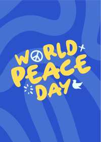 Quirky Peace Day Flyer