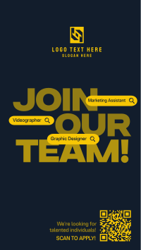 Join Our Team YouTube Short Design