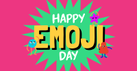 Happy Emoji Day Facebook Ad