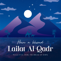 Blessed Lailat al-Qadr Linkedin Post