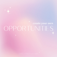 Dream Sparkling Gradient Instagram Post Design