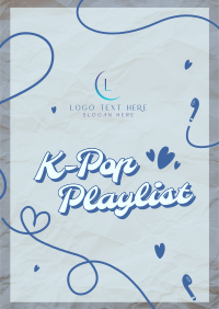 K-Pop Playlist Flyer