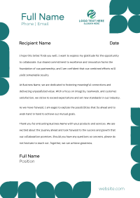 Simple Modern Minimalist Letterhead