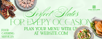 Rustic Food Catering Service Facebook Cover Design