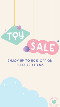 Cute Toys Sale Promo Facebook Story