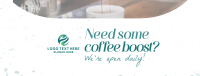 Coffee Customer Engagement Facebook Cover