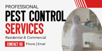 Pest Control Business Services Twitter Post