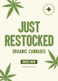 Cannabis on Stock Poster