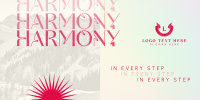 Harmony in Every Step Twitter Post