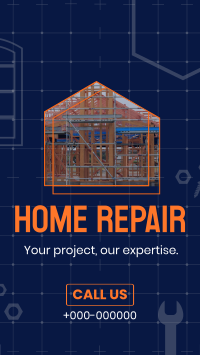 Home Repair Service Instagram Reel Image Preview