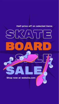 Skate Sale Facebook Story