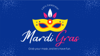 Mardi Mask Facebook Event Cover