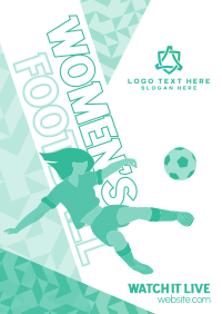 Women's Team Flyer Design