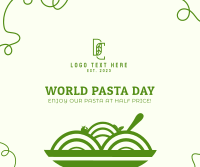 Tasty Pasta Vector Facebook Post