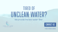 Water Filtration Facebook Event Cover