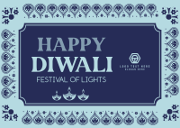 Diwali Festival Postcard