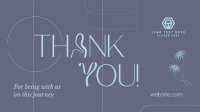 Elegant Thank you Facebook Event Cover