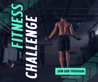 Fitness Challenge Facebook Post