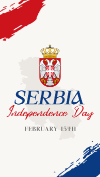 Serbia National Day Instagram Story