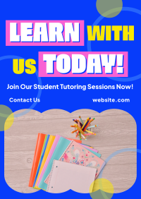 Tutoring Sessions Flyer