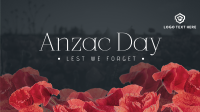 Anzac Flowers Facebook Event Cover