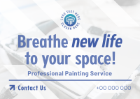 Pro Painting Service Postcard