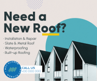 Building Roof Services Facebook Post