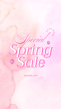 Special Spring Sale Facebook Story