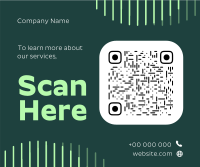 Modern Corporate QR Code Facebook Post Image Preview