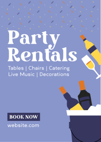 Party Services Flyer Design