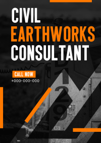 Earthworks Construction Flyer