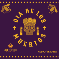 Dia De Muertos Instagram Post example 2