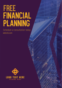 Simple Financial Planning Flyer