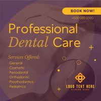 Professional Dental Care Services Instagram Post