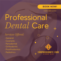 Professional Dental Care Services Instagram Post Image Preview