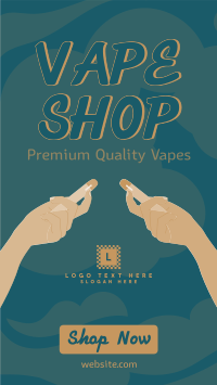 Premium Vapes Facebook Story