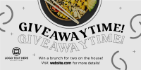 Giveaway Food Bowl Twitter Post