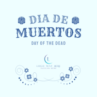 Festive Dia De Los Muertos Instagram Post