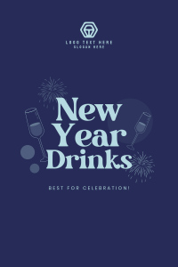 New Year Cheers Pinterest Pin