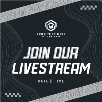 Stream Live Game Linkedin Post Design