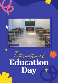 Education Day Celebration Poster