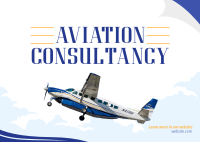 Aviation Pilot Consultancy Postcard