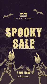 SkeletonFest Sale Facebook Story