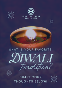 Diwali Tradition Flyer