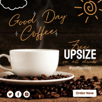 Good Day Coffee Promo Linkedin Post