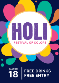 Holi Festival Flyer