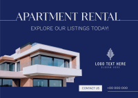 Elegant Real Estate Postcard Design