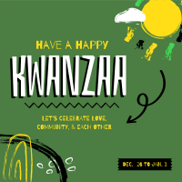 A Happy Kwanzaa Instagram Post