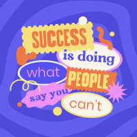 Success all the Way Instagram Post Image Preview